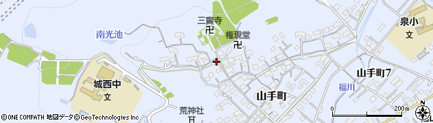 広島県福山市山手町3362周辺の地図