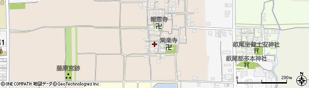 奈良県橿原市高殿町141周辺の地図