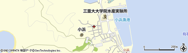三重県鳥羽市小浜町25周辺の地図
