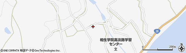 兵庫県淡路市釜口1380周辺の地図