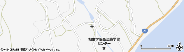 兵庫県淡路市釜口1385周辺の地図