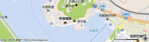 笠岡ラーメン山ちゃん周辺の地図