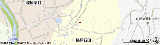 奈良県宇陀市榛原石田296周辺の地図