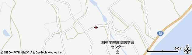 兵庫県淡路市釜口1381周辺の地図
