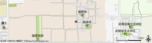 奈良県橿原市高殿町161周辺の地図