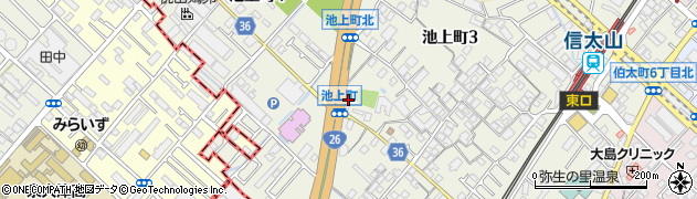 ユーポス和泉店周辺の地図