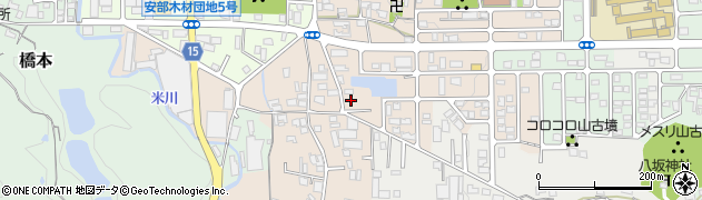 奈良県桜井市阿部1周辺の地図