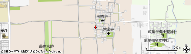 奈良県橿原市高殿町160周辺の地図