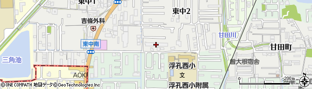 グローバル大和高田管理室周辺の地図