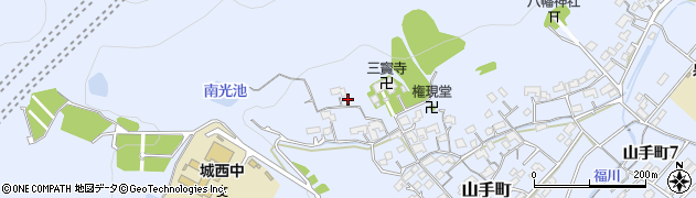 広島県福山市山手町3298周辺の地図