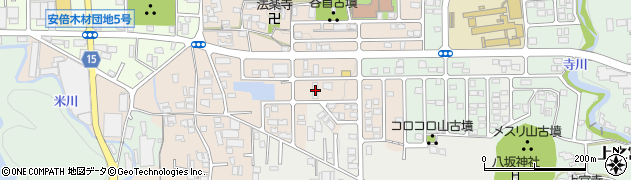 奈良県桜井市阿部1151-2周辺の地図