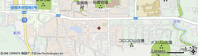 奈良県桜井市阿部1152周辺の地図