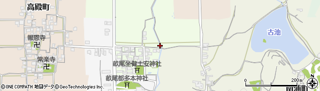 奈良県橿原市下八釣町周辺の地図