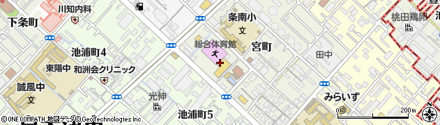 大阪府泉大津市宮町2周辺の地図