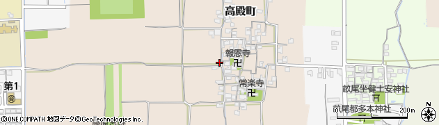 奈良県橿原市高殿町232周辺の地図