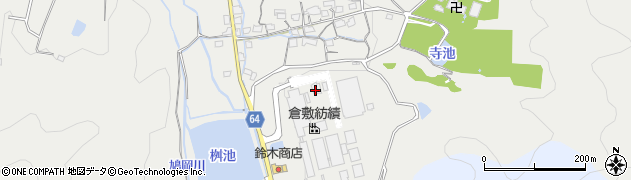 倉敷紡績株式会社　鴨方工場周辺の地図