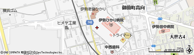 伊勢松阪線周辺の地図
