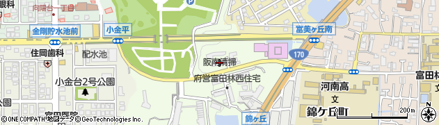 阪南清掃株式会社周辺の地図