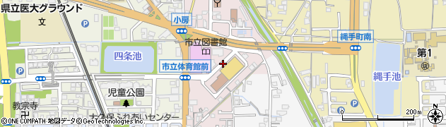 奈良県橿原市小房町11周辺の地図