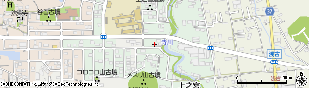奈良県桜井市上之宮415周辺の地図