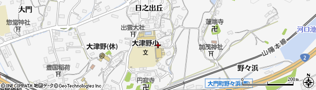 広島県福山市大門町日之出丘415周辺の地図