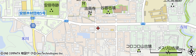 奈良県桜井市阿部1135周辺の地図