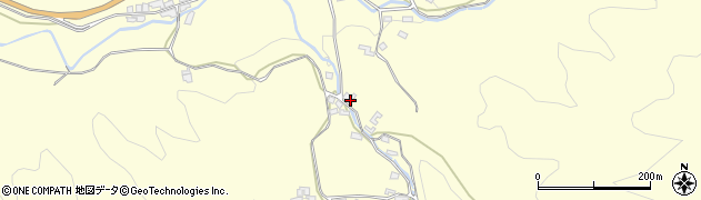 奈良県桜井市粟原1416周辺の地図