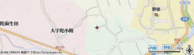 奈良県宇陀市大宇陀内原243周辺の地図