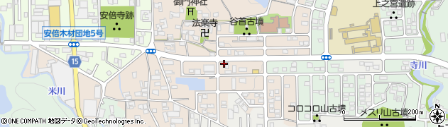 奈良県桜井市阿部1136周辺の地図