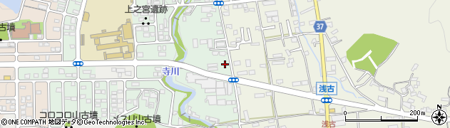 奈良県桜井市上之宮41周辺の地図