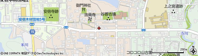 奈良県桜井市阿部1119周辺の地図
