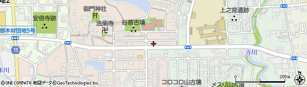 奈良県桜井市阿部1112周辺の地図