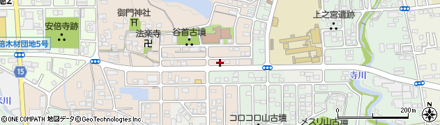 奈良県桜井市阿部1113周辺の地図