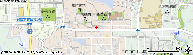奈良県桜井市阿部1120周辺の地図