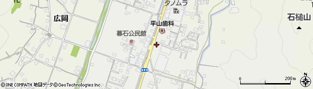 玉野荘内郵便局周辺の地図