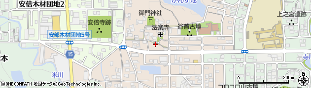 奈良県桜井市阿部758周辺の地図