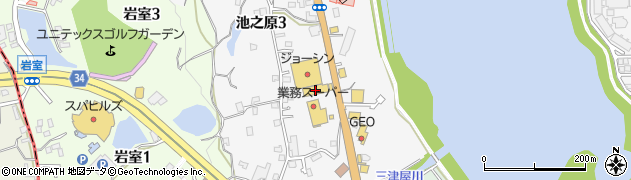 キャンドゥ池之原店周辺の地図