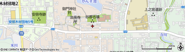 奈良県桜井市阿部1094周辺の地図