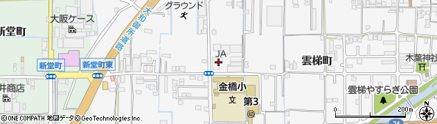 奈良県農業協同組合金橋ローン営業センター周辺の地図