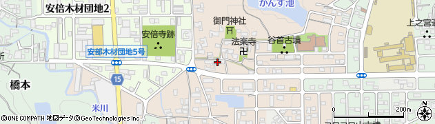 奈良県桜井市阿部730周辺の地図