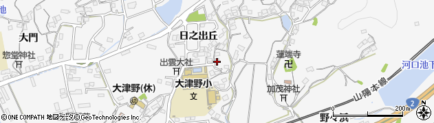 広島県福山市大門町日之出丘8-20周辺の地図