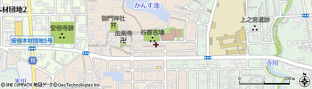 奈良県桜井市阿部1088周辺の地図
