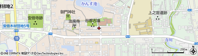 奈良県桜井市阿部1090周辺の地図