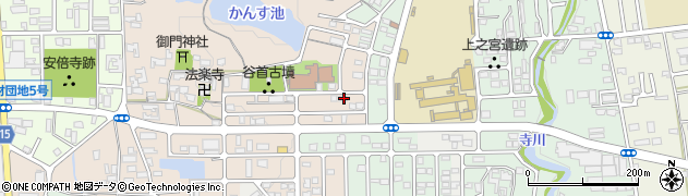奈良県桜井市阿部1105周辺の地図