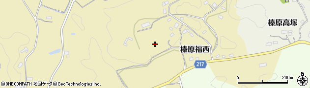 奈良県宇陀市榛原福西周辺の地図
