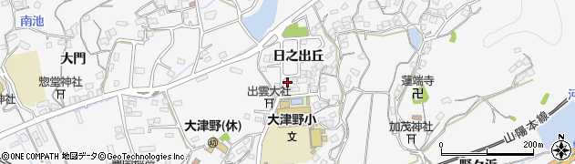 広島県福山市大門町日之出丘8-25周辺の地図