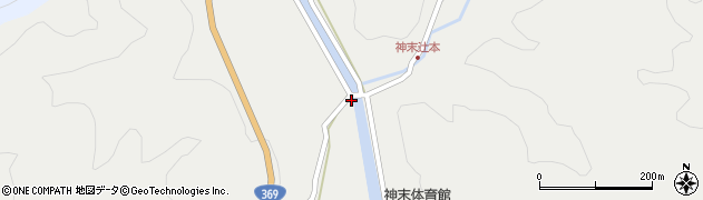 山尾理美容店周辺の地図