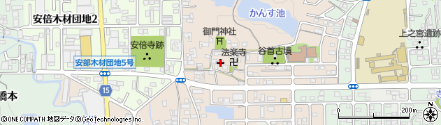 奈良県桜井市阿部756周辺の地図