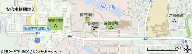 奈良県桜井市阿部775周辺の地図