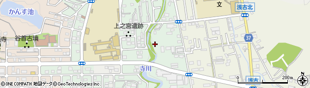 奈良県桜井市上之宮25周辺の地図